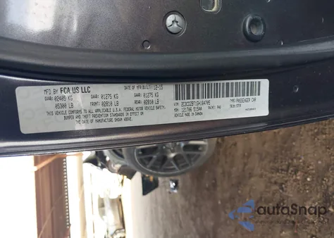 2016 Dodge Challenger R/T Shaker z USA, uszkodzony, nr VIN 2C3CDZBT1GH164705